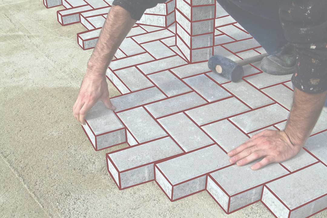  Pose de pavés