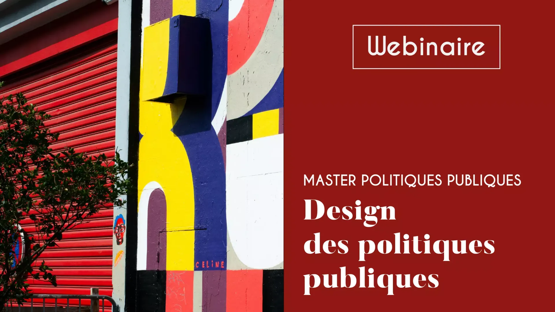 webinaire master design politiques publiques