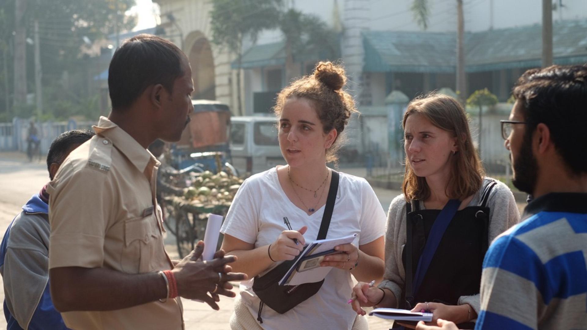 étudiantes en formation india studio