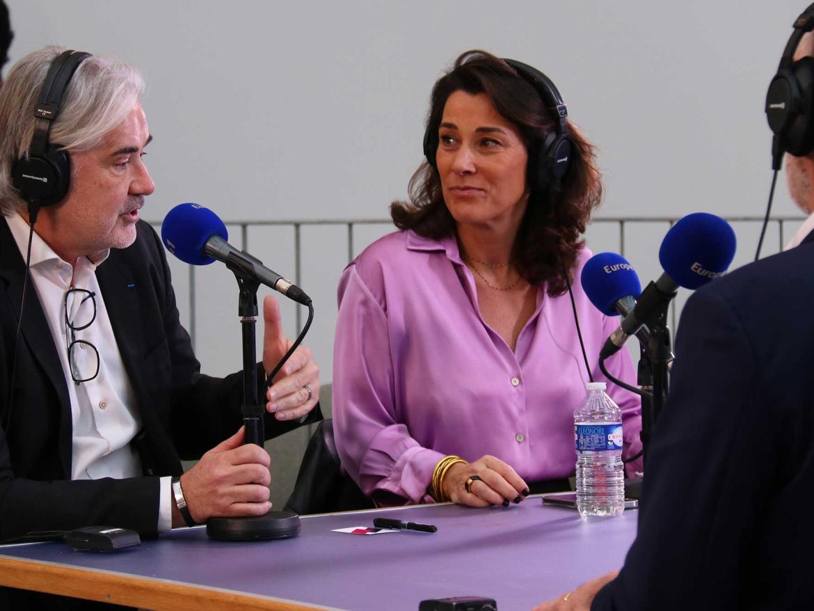 Christian Guellerin, directeur général de L'École de design Nantes Atlantique et Laurence Vernay, Vice-Présidente de la CCI Nantes St-Nazaire