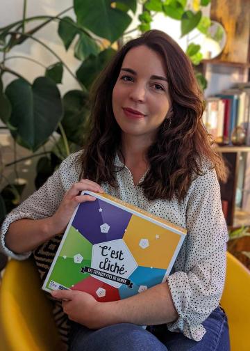 Léa Jouan avec le jeu c'est cliché